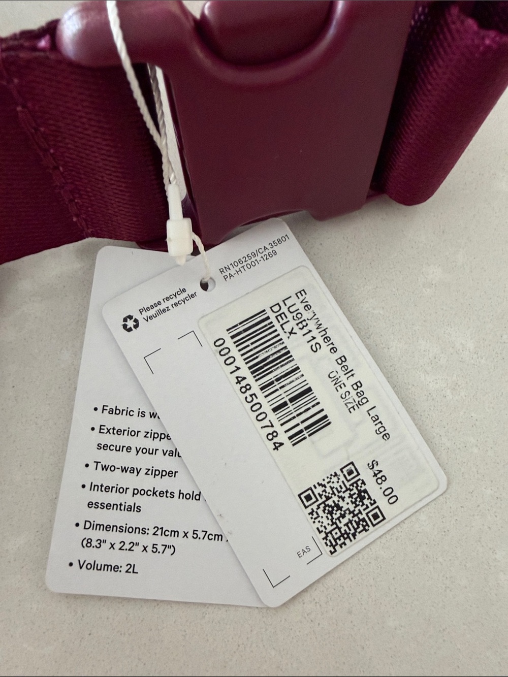 Lululemon Everywhere Belt Bag - Picture 3 of 5